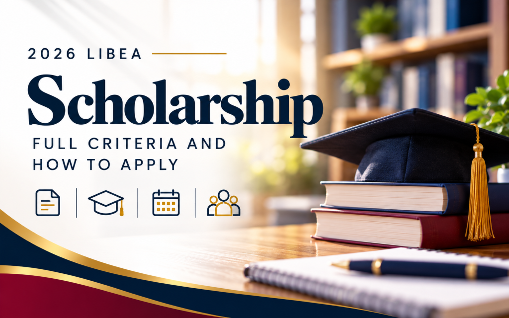 2026 LIBEA scholarship: full criteria and how to apply